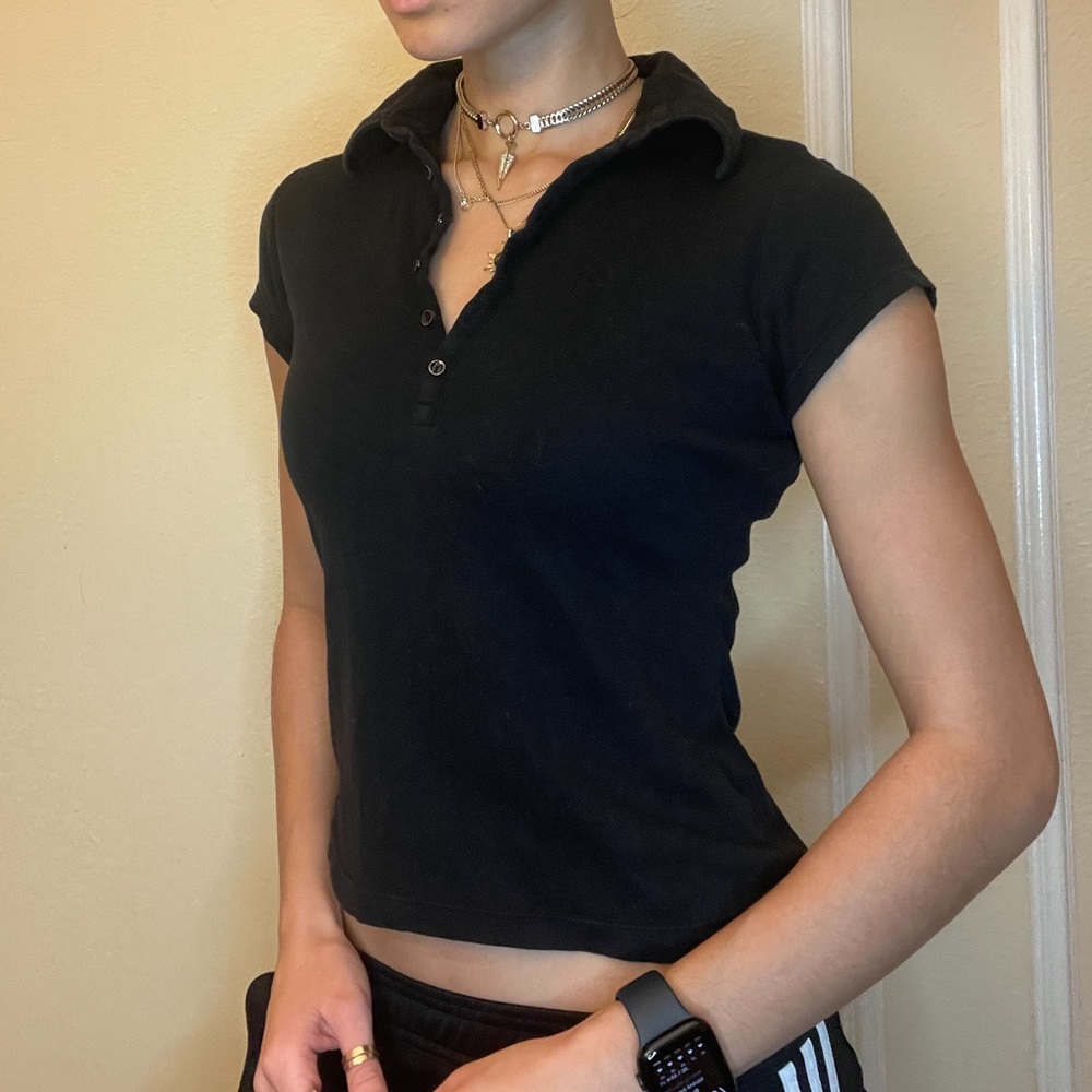 Black Baby Tee